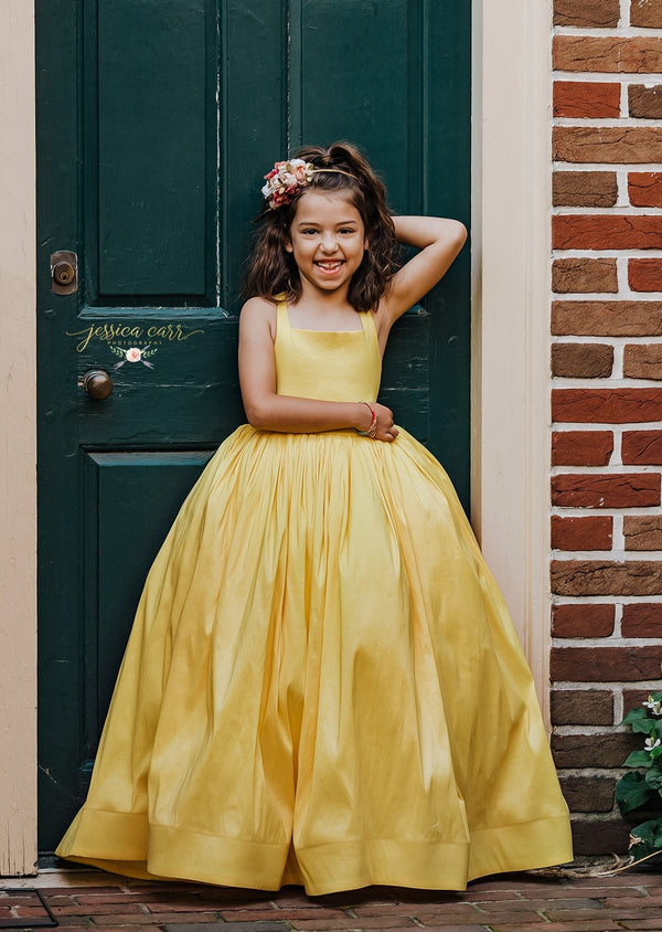 PRE-ORDER: The Hadley Dress in Sunshine Yellow