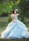 RESERVED for Little Dreamers INSIDERS: Traveling Rental Dress: "Evangeline" Size 12, fits sizes 8-petite 16