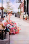 RESERVED for Little Dreamers INSIDERS: Traveling Rental Dress: The "Unicorn Picasso" Gown: Size 7, fits sizes 5-9