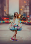 RESERVED for Little Dreamers INSIDERS: Traveling Rental Dress: "Pinkie Pie": Size 6, fits sizes 3-8