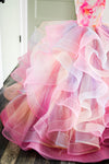 RESERVED for Little Dreamers INSIDERS: Traveling Rental Dress: The "Cotton Candy Delight" Gown: Size 8, fits sizes 6-10