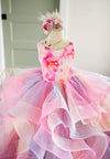 RESERVED for Little Dreamers INSIDERS: Traveling Rental Dress: The "Cotton Candy Delight" Gown: Size 8, fits sizes 6-10