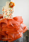 6th Annual Clearance Sale: RETIRED RENTAL: The "Pumpkin Spice": Size 6, fits sizes 4-8