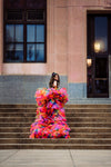 RESERVED for Little Dreamers INSIDERS: Traveling Rental Dress: The Rainbow Ballerina with Detachable Train: Size 10, fits sizes 7-12