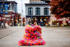 RESERVED for Little Dreamers INSIDERS: Traveling Rental Dress: The Rainbow Ballerina with Detachable Train: Size 10, fits sizes 7-12