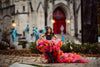 RESERVED for Little Dreamers INSIDERS: Traveling Rental Dress: The Rainbow Ballerina with Detachable Train: Size 10, fits sizes 7-12