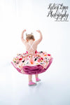 RESERVED for Little Dreamers INSIDERS: Traveling Rental Dress: "Pink Poppy": Size 5, fits 3-7