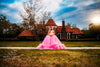 RESERVED for Little Dreamers INSIDERS: Traveling Rental Dress: The "Pink Flamingo" Gown: Size 14: Fits Youth 10-Petite 16