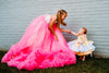 RESERVED for Little Dreamers INSIDERS: Traveling Rental Dress: The "Pink Flamingo" Gown: Size 14: Fits Youth 10-Petite 16