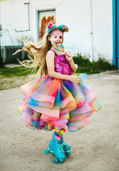 RESERVED for Little Dreamers INSIDERS: Traveling Rental Dress: The "Lip Smackers" Gown: Size 12, fits sizes 8-14