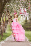RESERVED for Little Dreamers INSIDERS: Traveling Rental Dress: The "PRIMROSE" Gown: Size 8, fits 6-10 +
