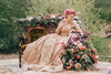 RESERVED for Little Dreamers INSIDERS: Traveling Rental Dress: The Cosette Gown in Gold: Size 16, fits youth 10-Adult M