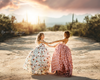 RESERVED for Little Dreamers INSIDERS: Traveling Rental Dress: The Rosaline Gown in Gold: Size 8, fits sizes 6-10