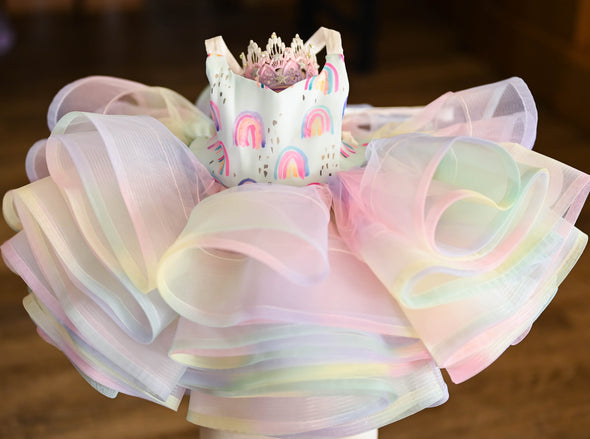 6th Annual Clearance Sale: RETIRED RENTAL: Itty Bitty Pastel Rainbow Baby: Fits sizes 3 months up to 3T