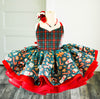 RESERVED for Little Dreamers INSIDERS: Traveling Rental Dress: The "Christmas Gingy": Size 6, fits sizes 4-8