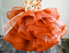 6th Annual Clearance Sale: RETIRED RENTAL: The "Pumpkin Spice": Size 6, fits sizes 4-8