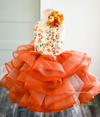 6th Annual Clearance Sale: RETIRED RENTAL: The "Pumpkin Spice": Size 6, fits sizes 4-8