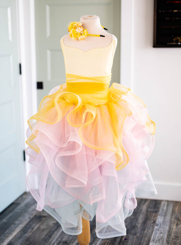 RESERVED for Little Dreamers INSIDERS: Traveling Rental Dress: The "Cora Shortie" Gown: Size 14: fits sizes 10-petite 16