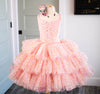 RESERVED for Little Dreamers INSIDERS: Traveling Rental Dress: The "Dotty" Gown: Size 12: fits sizes 8-petite 16