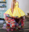 6th Annual Clearance Sale: RETIRED RENTAL: Hello Sunshine Hi-Low: Size 12: fits sizes 10-petite 16