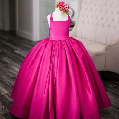 PRE-ORDER: The Hadley Gown in HOT PINK