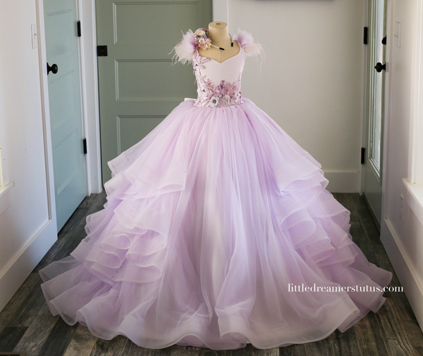 Pre-Order for the Odette Gown in Lavender: TAT 6-10 weeks