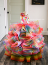 RESERVED for Little Dreamers INSIDERS: Traveling Rental Dress: The "Unicorn Picasso" Gown: Size 7, fits sizes 5-9