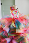 RESERVED for Little Dreamers INSIDERS: Traveling Rental Dress: The "Unicorn Picasso" Gown: Size 7, fits sizes 5-9