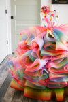 RESERVED for Little Dreamers INSIDERS: Traveling Rental Dress: The "Unicorn Picasso" Gown: Size 7, fits sizes 5-9