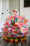 RESERVED for Little Dreamers INSIDERS: Traveling Rental Dress: The "Unicorn Picasso" Gown: Size 7, fits sizes 5-9