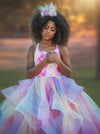 RESERVED for Little Dreamers INSIDERS: Traveling Rental Dress: The "Cotton Candy Delight" Gown: Size 8, fits sizes 6-10