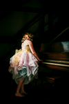 RESERVED for Little Dreamers INSIDERS: Traveling Rental Dress: The "Cora Shortie" Gown: Size 14: fits sizes 10-petite 16